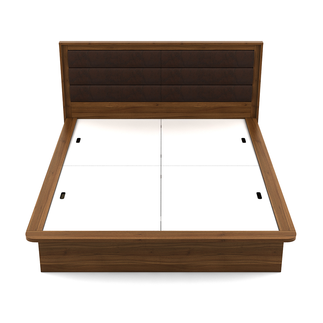 KOSMO-Cooper-Queen-Bed-With-Box-Storage-Natural-Teak - Image 4