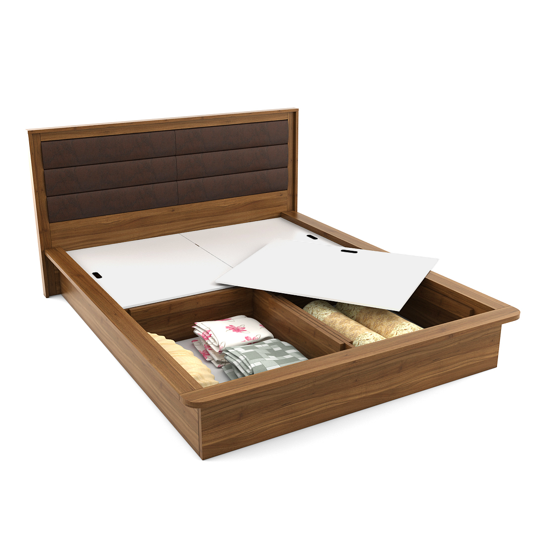 KOSMO-Cooper-Queen-Bed-With-Box-Storage-Natural-Teak - Image 7
